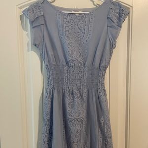Pinky Light Blue Dress